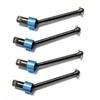 4Pcs Metal CVD Drive Shaft Driveshaft for LaTrax Teton 1/18 RC Car Upgrade Parts Accessories,2