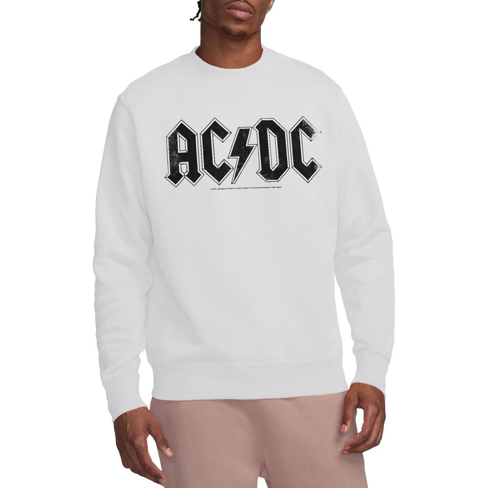 AC/DC Unisex Adult Logo Sweatshirt