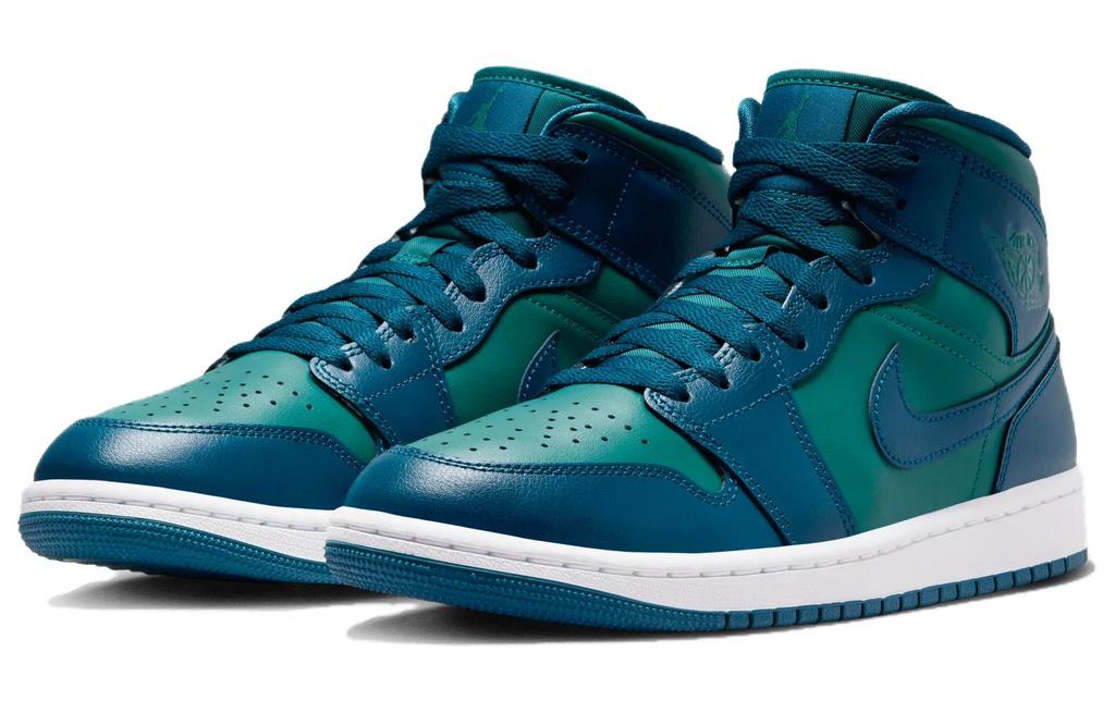 Jordan 1 Mid Teal French Blue Women's BQ6472-301
