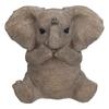 Resin Elephant Statue Crafts Cute Elephant Ornament Home Decoration for Living Room BedroomType 3