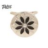 Fashion Scarf Jewelry Retro Flower Ring, Elegant Rhinestone Clip, Accessory Decorative Holder Slide for Women Neckerchiefs Shirts Shawls Clip