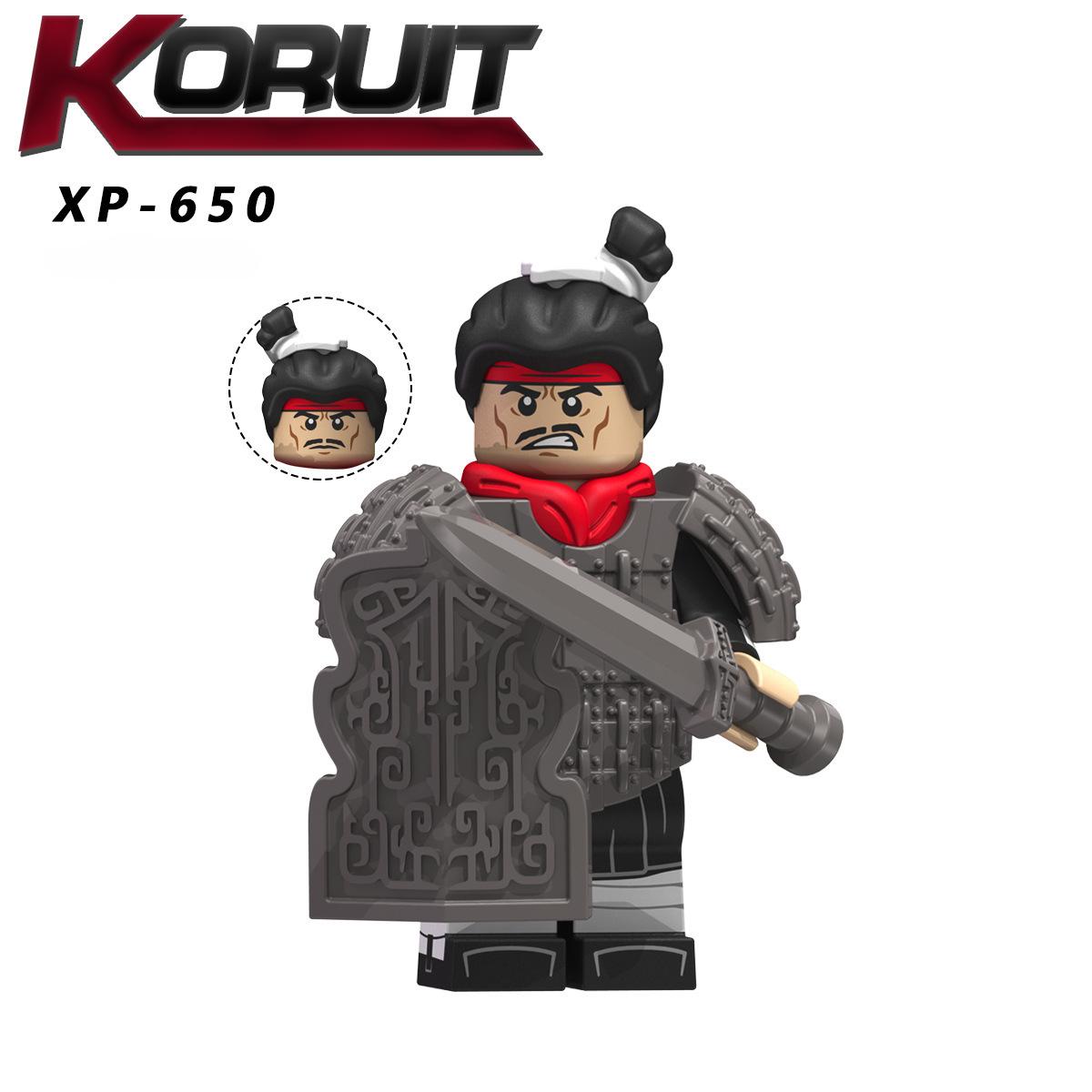 

KT1088 Древняя династия Цинь Цинь Ши Хуан Солдаты Сборка строительных блоков Куклы Игрушки