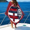 Football Bologna Beach Towel - Soft, Absorbent Microfiber, Lightweight, Ideal for The Beach, Parties, Travel, Camping Fan Gifts
