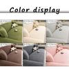 Premium Stretch Jacquard Sofa Cover Polar Fleece Fabric Non Slip Elastic Slipcover For 1-4 Seater Livingroom Furniture Protector