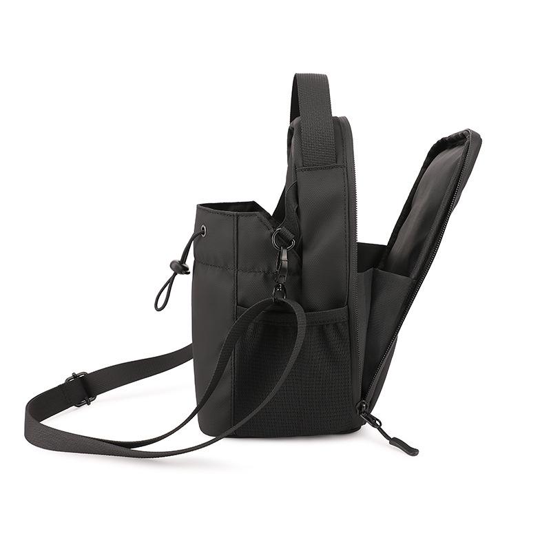 Multifunctional Magnetic Water Bottle Crossbody Bag with Phone and Key Storage
