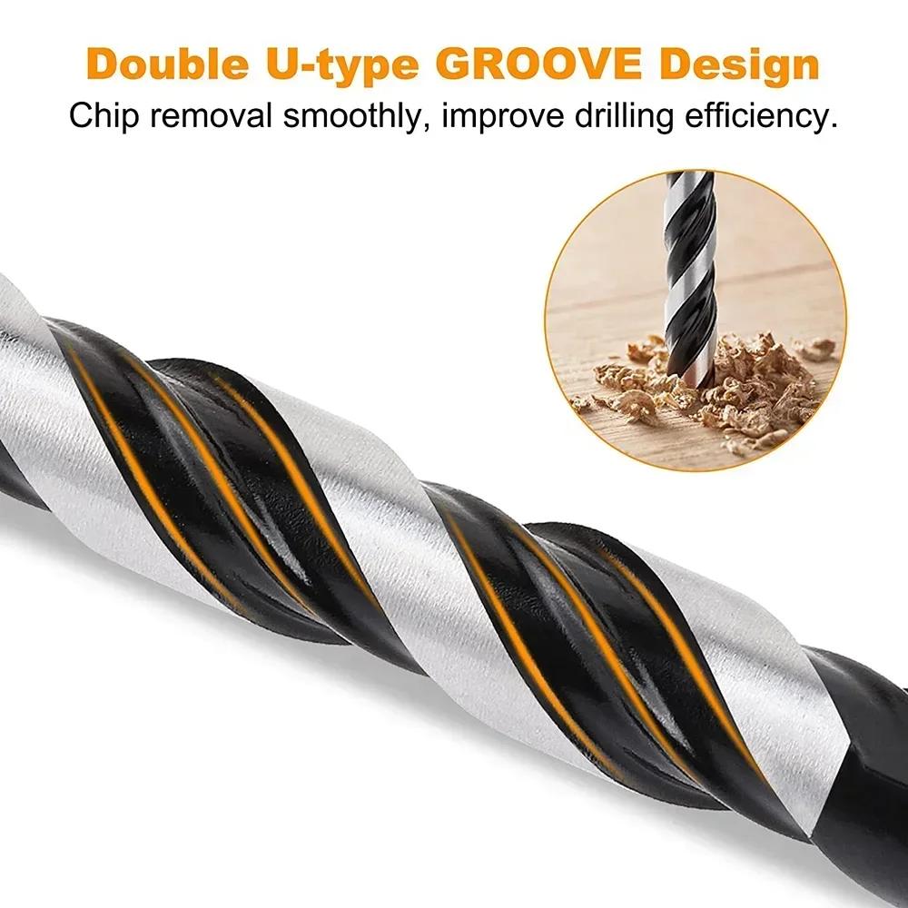 Multi Material Drill Bit 6 8 10 12mm with Alloy Tips for Wall Mirror Ceramic Tile Brick Concrete Walls