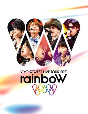 [USED] Johnny's WEST LIVE TOUR 2021 rainboW (First Press Limited Edition) (BD) [Blu-ray]