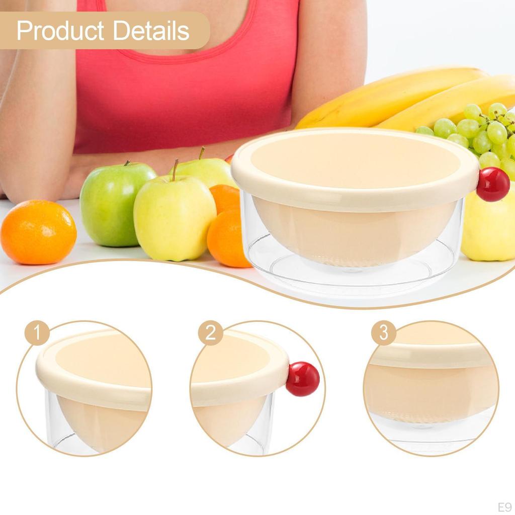 Function Kitchen Colander Set with Drain Bowl for Food Preparation