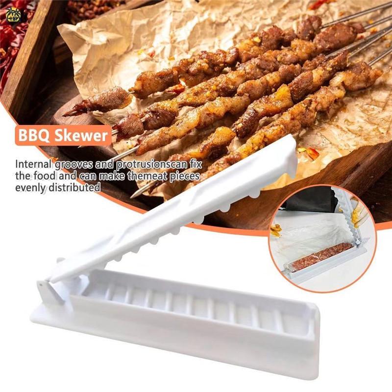 Grill Outdoor Meat & Barbecue Skewer Maker Tools