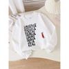 European Sizes Kids' Crewneck Sweatshirt | Fish School Pattern Print Design, , Sportswear and Casual Wear, Soft and Comfortable, Clothing, Teenagers