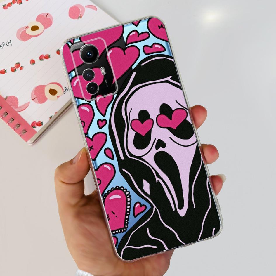 For Xiaomi Redmi Note 12S Case Redmi Note12S Cute Astronaut Silicone Back Cover For Redmi Note 12S 4G 2023 Cases Protective Capa