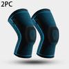 Sports Knee Brace Silicone Grip Anti Slip Support Basketball Running Compression Sleeves Lightweight Adjustable Breathable