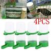 4Pcs/Lot Bird Feeder Waterer Drinker Pet Clip For Bird Feeder Parrot Pet Water Dispenser Agricultural Equipment (size:M/L)