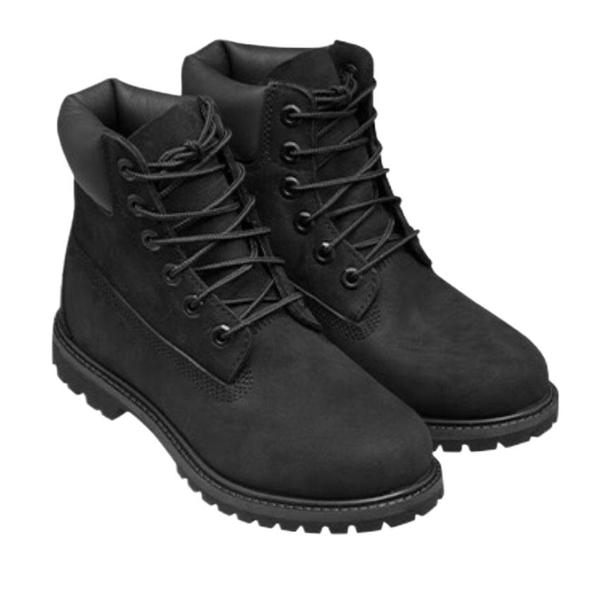 Timberland Durable Slip-Resistant Waterproof Warm Mid-Calf Outdoor Boots Women Boots Black 8658A23C