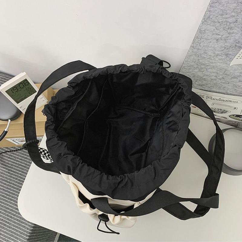 Large Capacity Women's Fashion Crossbody Bag Star Graphic DrawString Design Shoulder Tote Bag Casual Style Daily Commuter Bag