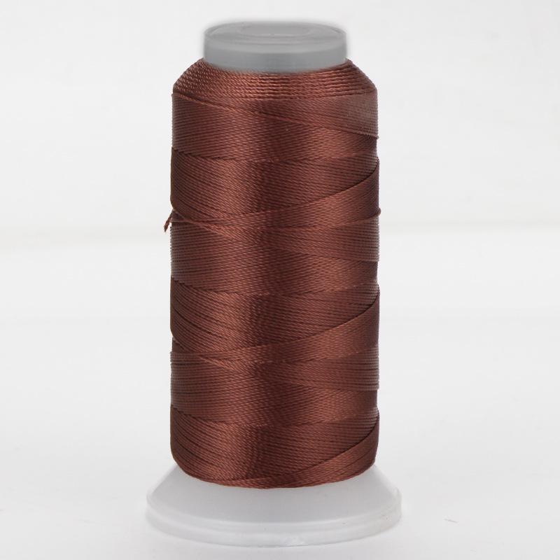 Czerwony pleciony sznurek 0,8 mm 18-żyłowy do nawlekania koralików, węzłów chińskich, frędzli, owijania drutem i bransoletek DIY.