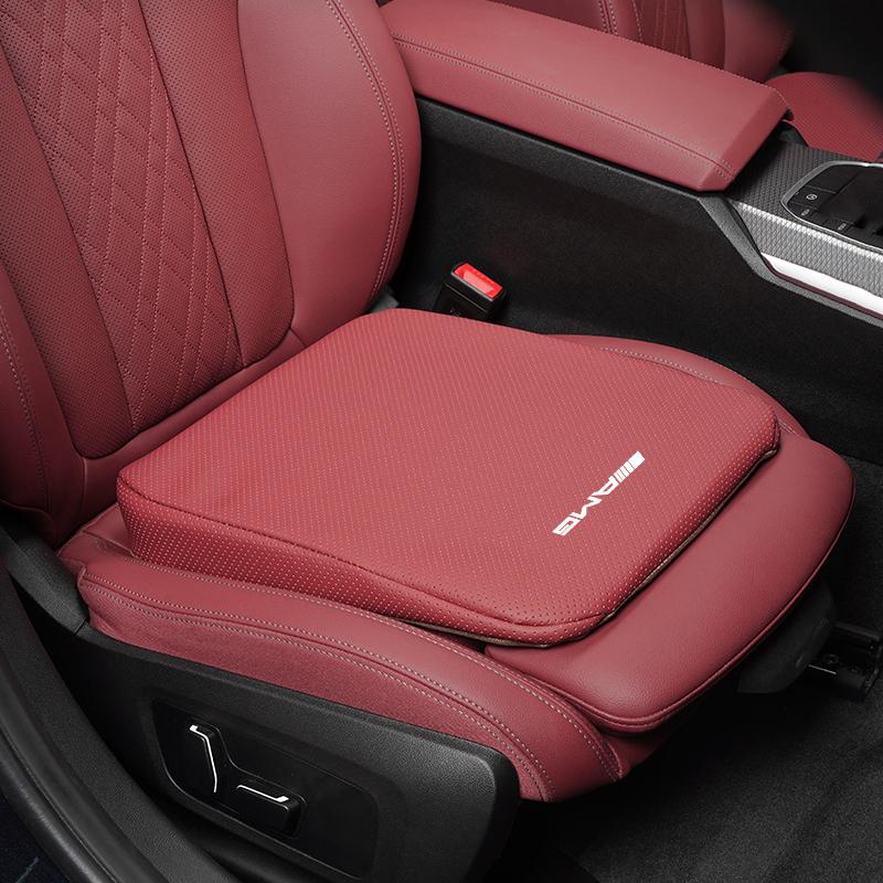 Prodyšný polštářek na autosedačku z ledového hedvábí, silná podložka, měkká rohožka, samolepka pro Mercedes Benz AMG A B C E G CLA GLA W211 W214 W205 W203 W204