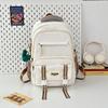 Waterproof Student School Bag Nylon Large Schoolbag Multi-function Backpack  Travel