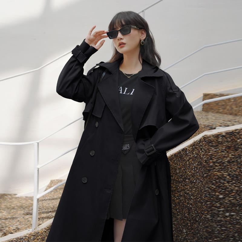 Windbreaker Women's Spring and Autumn Design Niche Korean Style Coat Coat