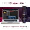 Marantz Pro USB Kondensatormikrofon Schwarz M4U