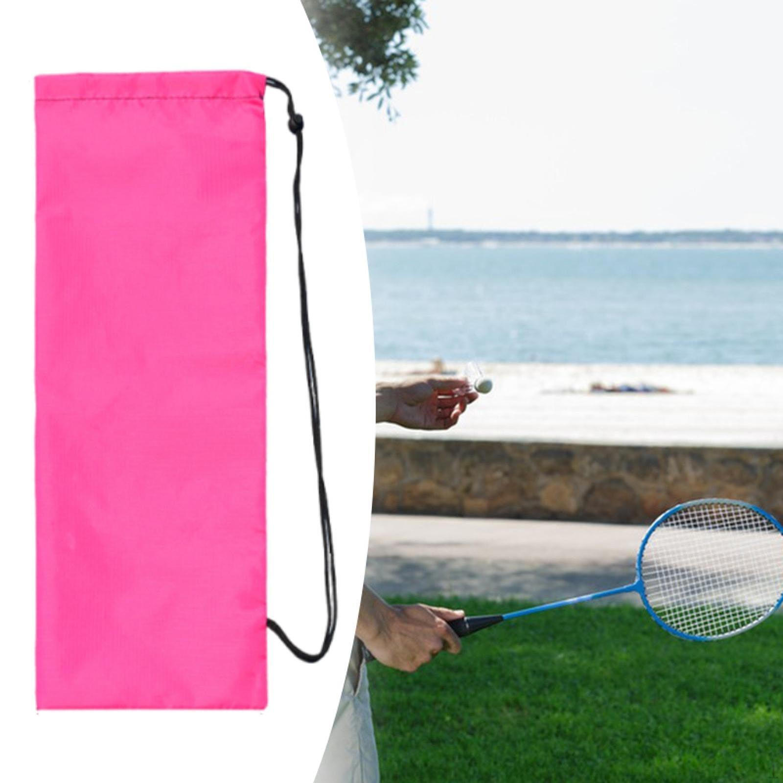 

Сумка для бадминтонной ракетки Пылезащитный чехол Портативный наплечный органайзер Защитный чехол для Pink 78cmx23cm