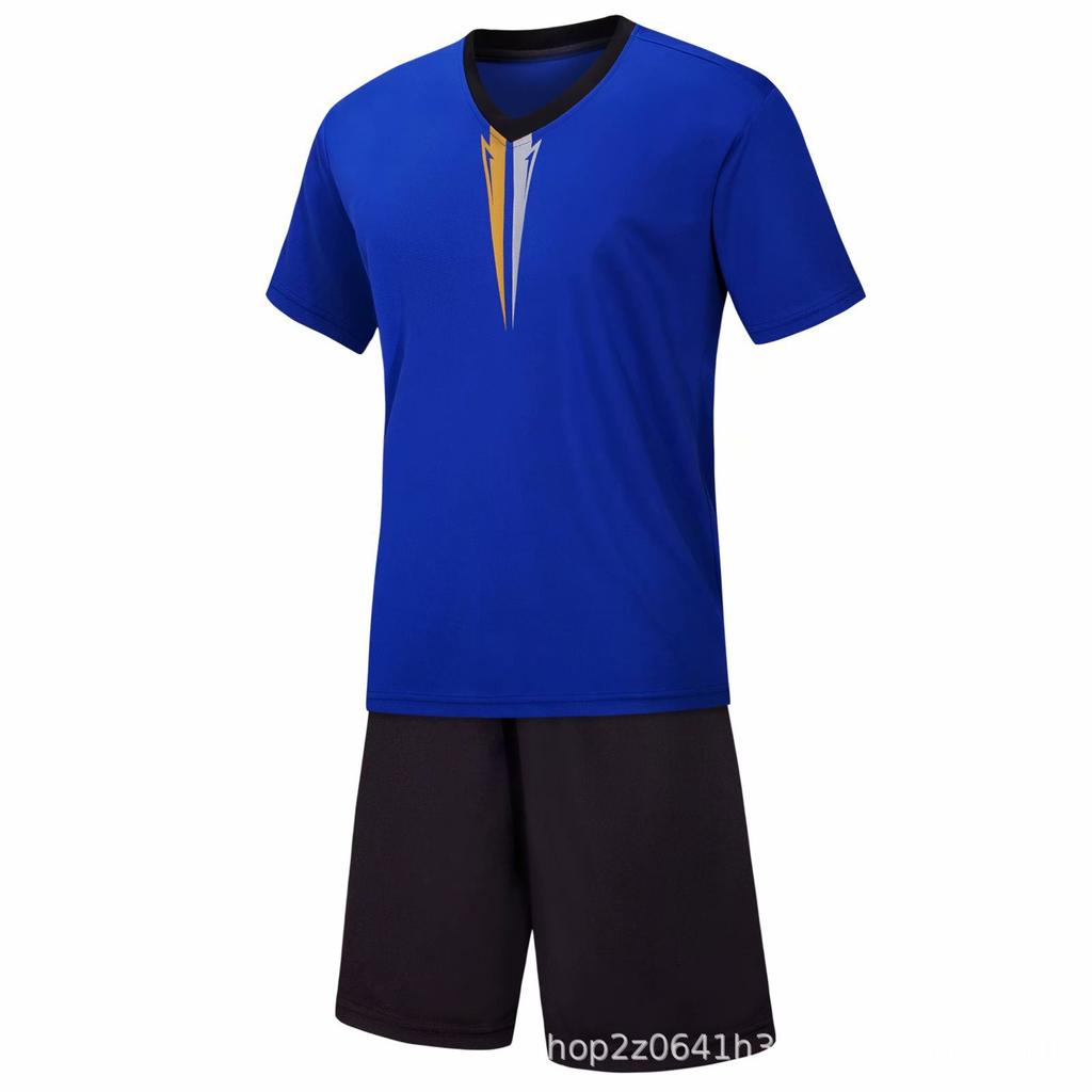 22 Football Jersey Set Men'S Printed Adult Children'S Jersey Print Number Short-Sleeved Football Training Jersey