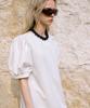 Dyuidyui Puff Sleeve Long Dress_Oatmeal