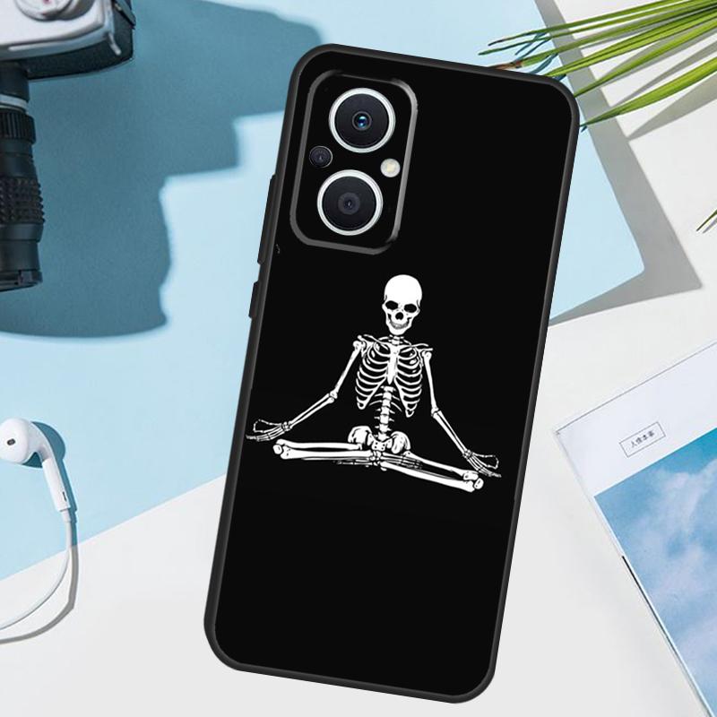Skeleton Art Cover For OPPO Reno 13 F 10 11 12 14 Pro 11F 12F 14F 7 8 Lite OPPO Find X9 X8 X5 X6 Pro Case