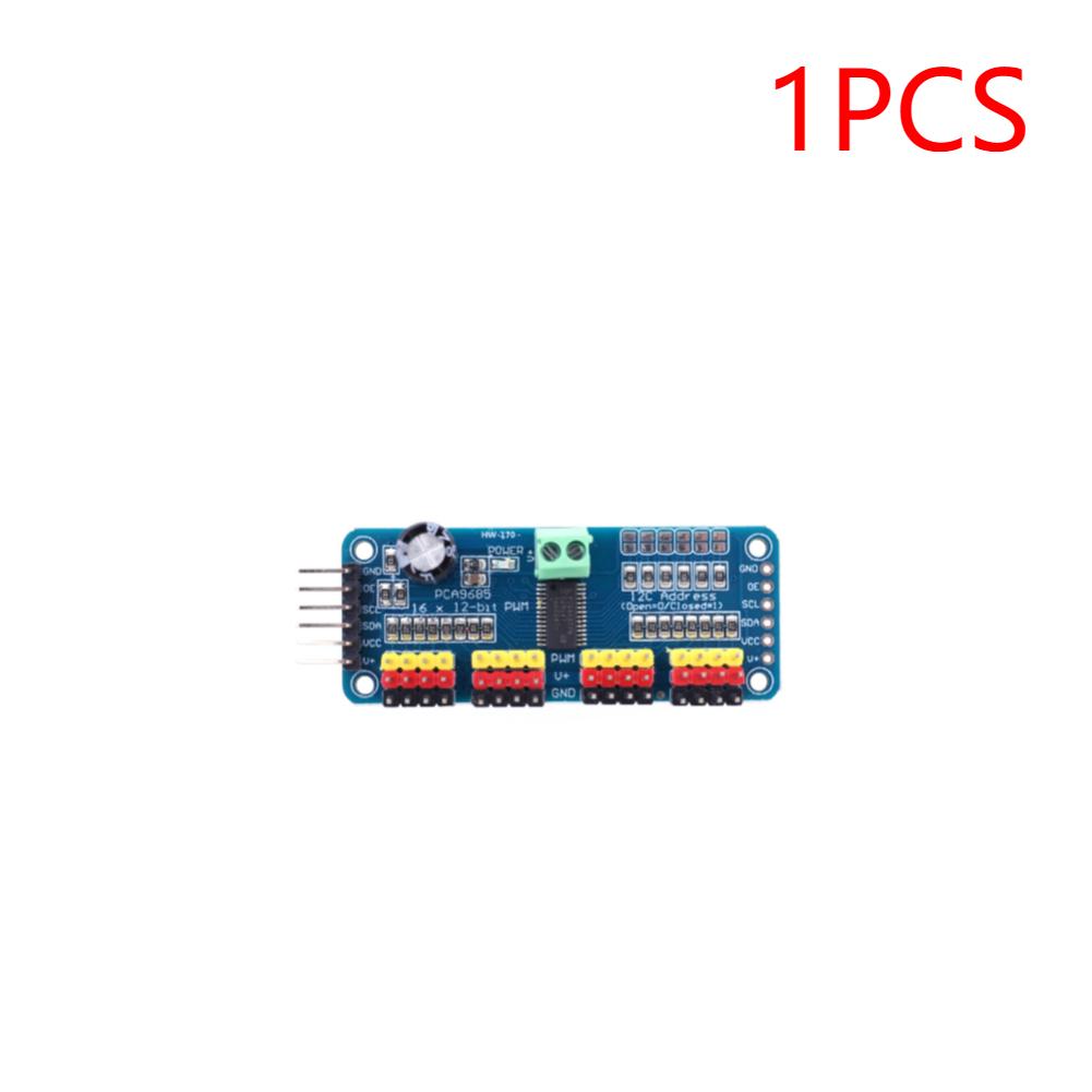 1/3/5PCS PCA9685 Robot Controller IIC Interface 16 Channel 12-Bit PWM Servo Motor Driver Board for Arduino Robot Raspberry Pi