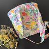 Han Style Ins Fresh Flower Bag Thin Cotton Shoulder Cross-body Large Capacity Women's Canvas