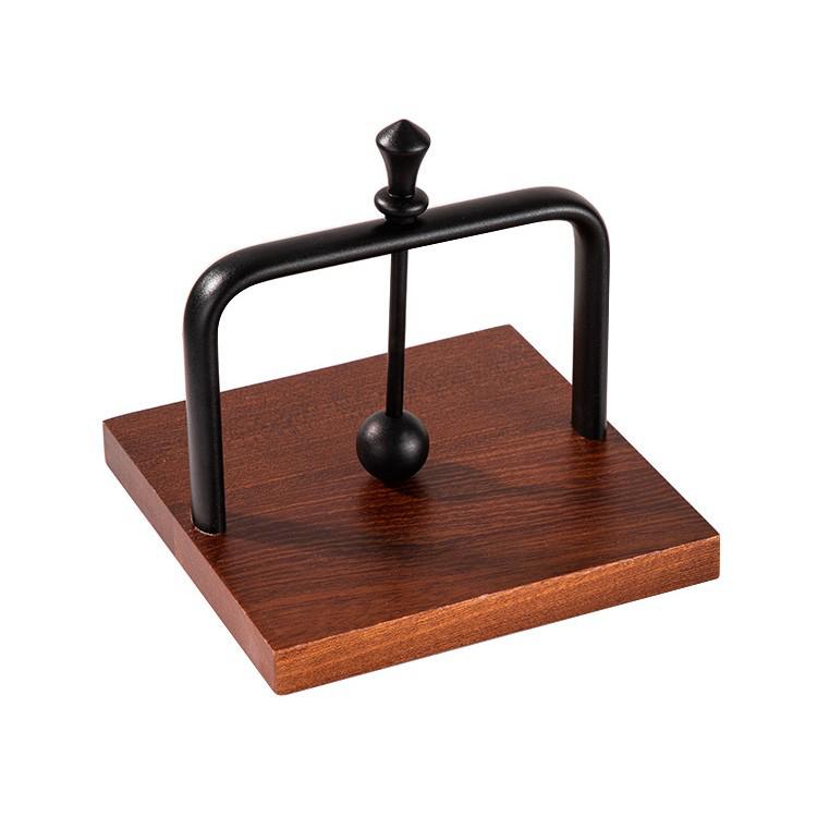 Porta Servilletas y Portapañuelos de Madera Maciza Sapele