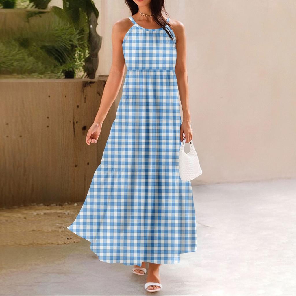 Women's Summer Casual Fashion Suspender Sleeveless Dress