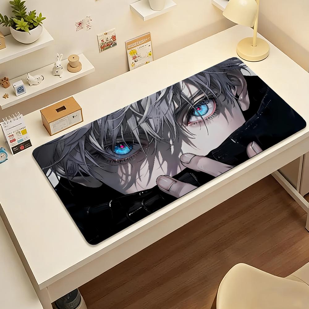 Tappetino Mouse Anime J-Jujutsu K-Kaisen Computer Laptop Gomma Antiscivolo Mouse Mat Mousepad Decorazione per Gamers Tappetino da Scrivania