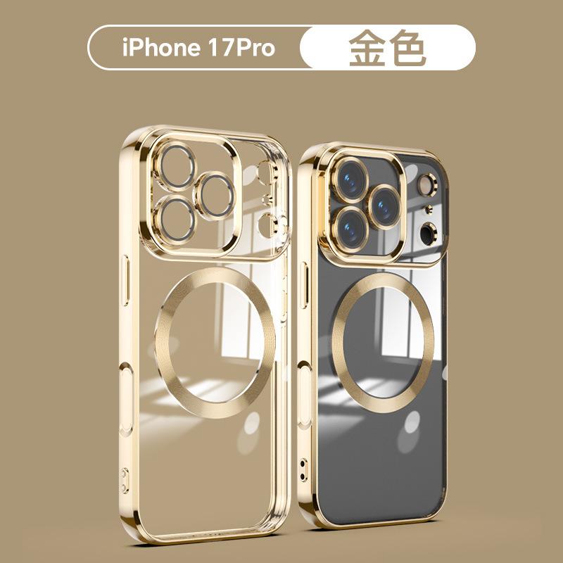 Applicable to iPhoneAir mobile phone case 11magsafe wireless magnetic charging 11e electroplating 11e anti-drop case 11 moisture