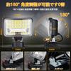 LIGKING LED Floodlight, 100W, 9800LM, Work Light, Makita Compatible, LED Light, Makita 18V Lithium, Makita Compatible 14.4V, 18V LED, Emergency