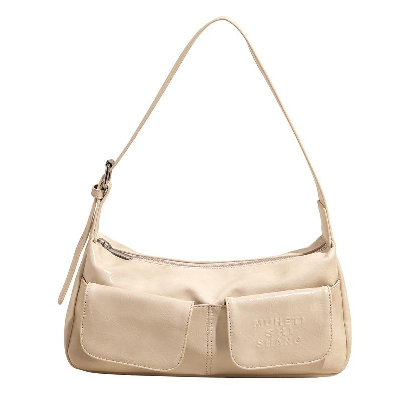 Unterarmtasche Damen Frühling und Sommer neue Mode Schultertasche für die Arbeit Pendeln hochwertig lässige Damentasche