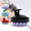 Silicone scalp massager/hairbrush