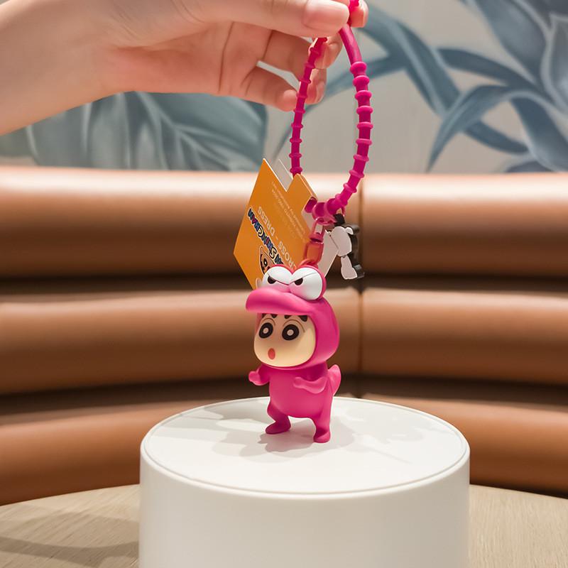 Delightful Crayon Shin-chan Costume Keychain Featuring Various Outfits For Collectors