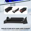 For Nintendo Switch 2/OLED/NS Game Console Horizontal Stand Dock w/Game Card Slot Universal Host Storage Holder Game Accessories