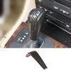 ABS Carbon Fiber Gear Shift Knob Shifter Lever Trim Fit For BMW X3 E83 2006-2010