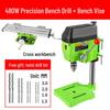 Jiashuer 480W Precision Bench Drill with Cross Vise CN Plug (adapter Included)