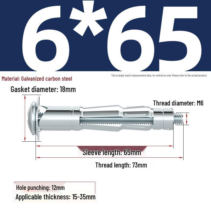 Galvanized Petal Nut Expansion Rivet Screw