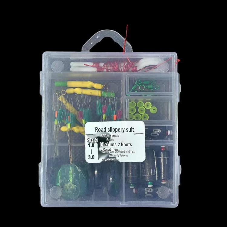 Komplett fiskeutrustningsset: Halkig Spö, Långkastande Fiskelina, och Tillbehör