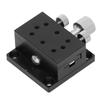 X Linear Stage Gear Rotation Manual Control High Precise Platform Sliding Table with Scale for Measuring Instrument