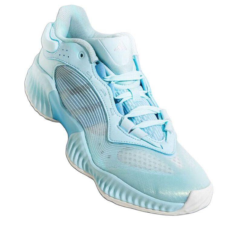 Adidas PRO VENTILATE Cushioning, Wear Resistant Low Top Basketball Shoes Men's Blue Sneakers JH5839