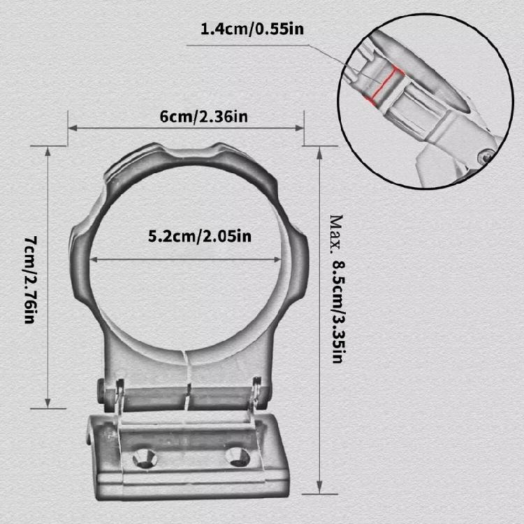 Adjustable Single Hole Bracket 2in 52mm Aluminum Auto Gauge Meter Pod Mount Holder Car Pillar Gauge Meter Mount Bracket