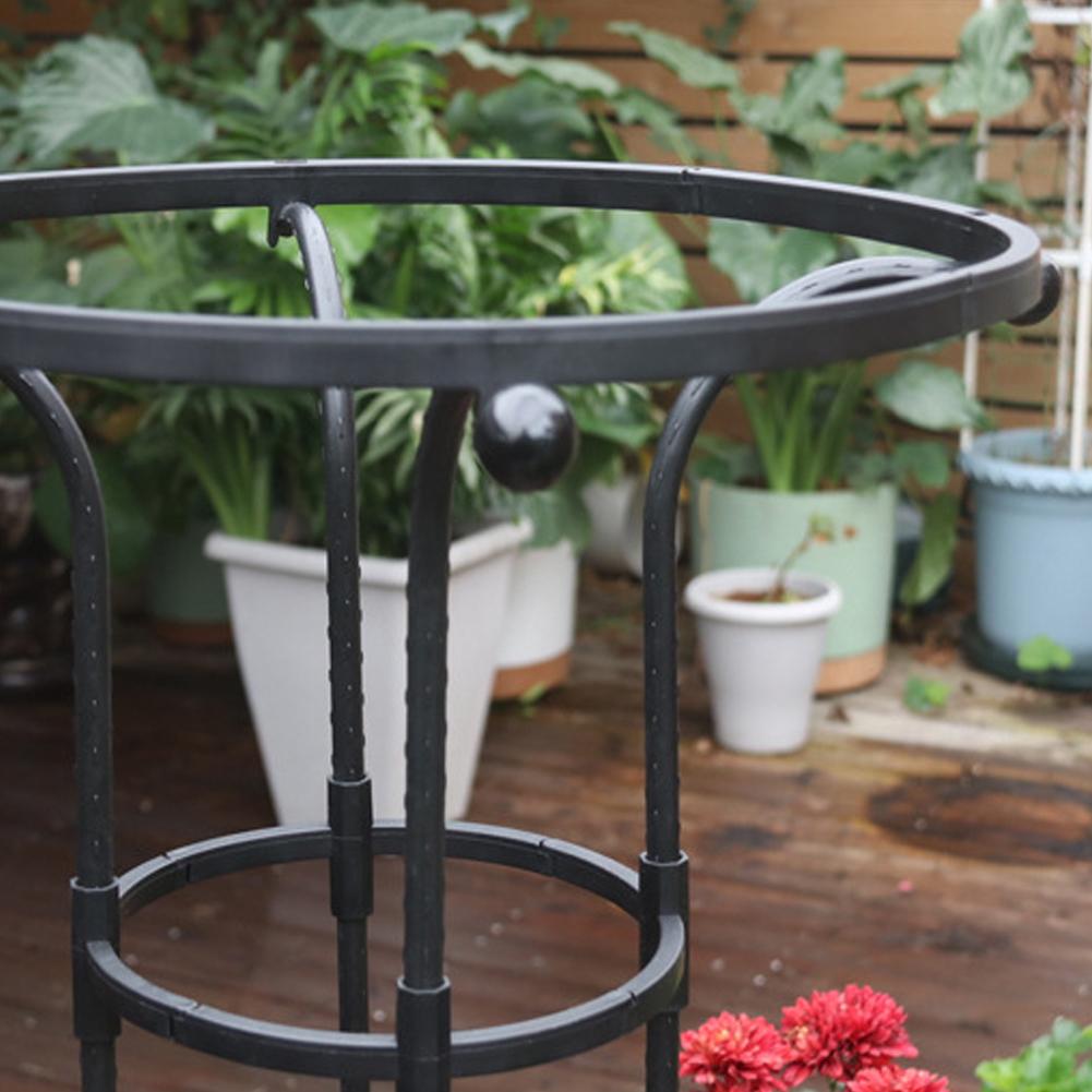 Metal Vertical Garden Trellis Obelisk Frame for Climbing Plants For Indoor Outdoor Use Support Stand for Vines Vegetables