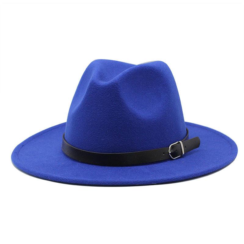 Unisex Wool Felt Top Hat With Wide Brim For Formal Events And Gift Giving