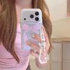 High-End Bowknot Fan Case for iPhone 17/16 Pro Max/15/14