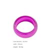 Bright Color Chunky Bangles Round Resin Bracelets New Lady's Bracelet  Gifts